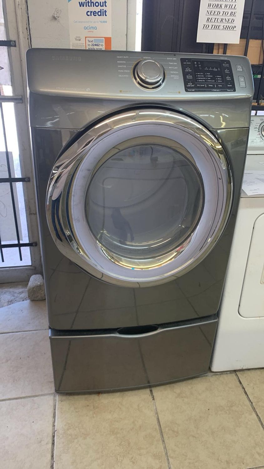 SAMSUNG DRYER *GAS DRYER*