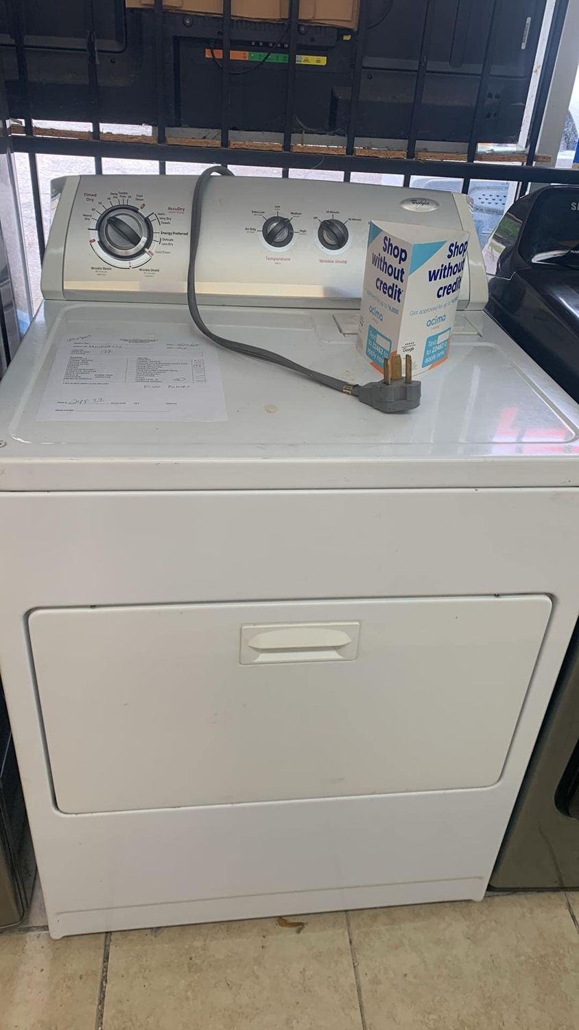 WHIRLPOOL DRYER