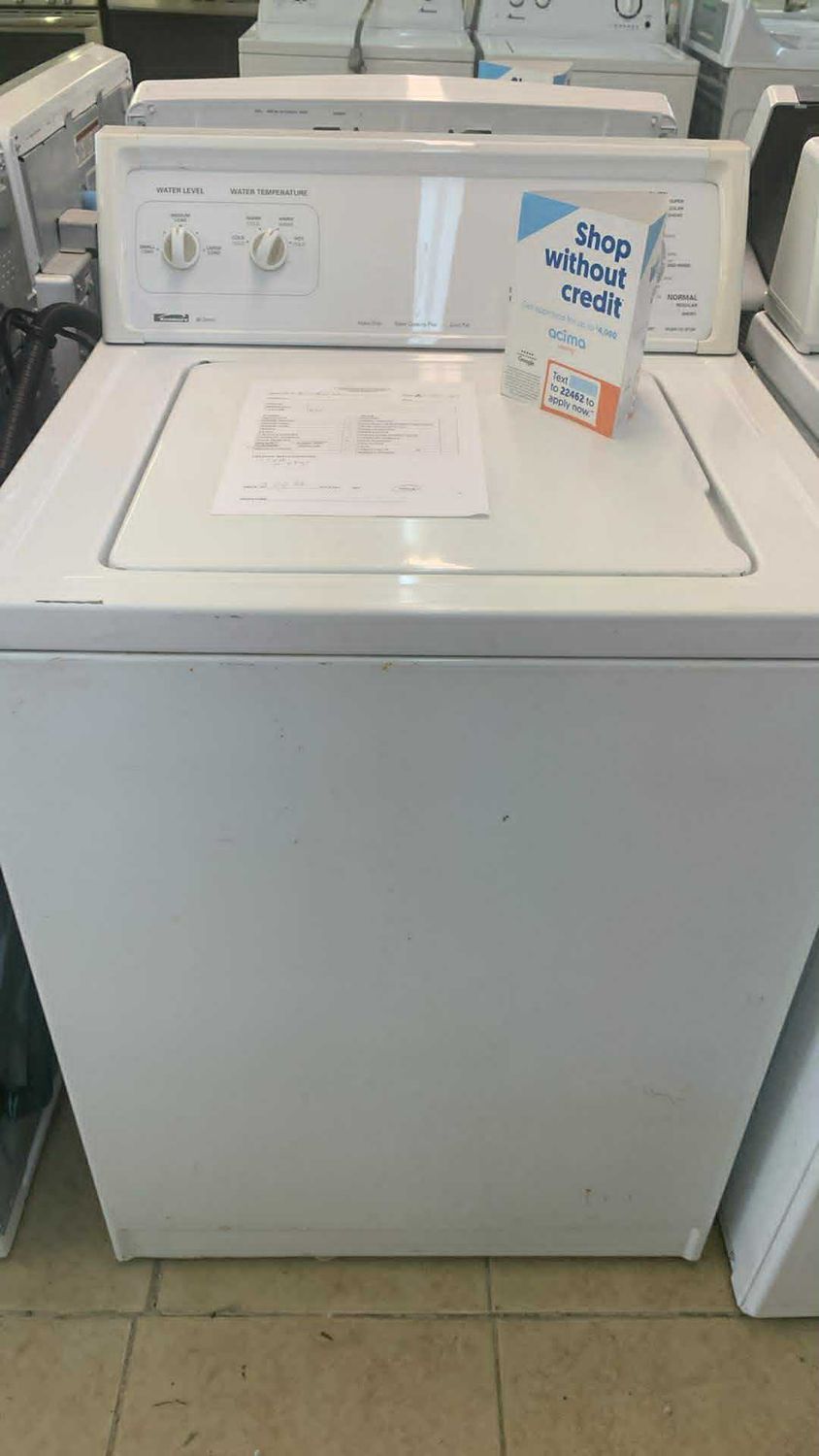 KENMORE WASHER