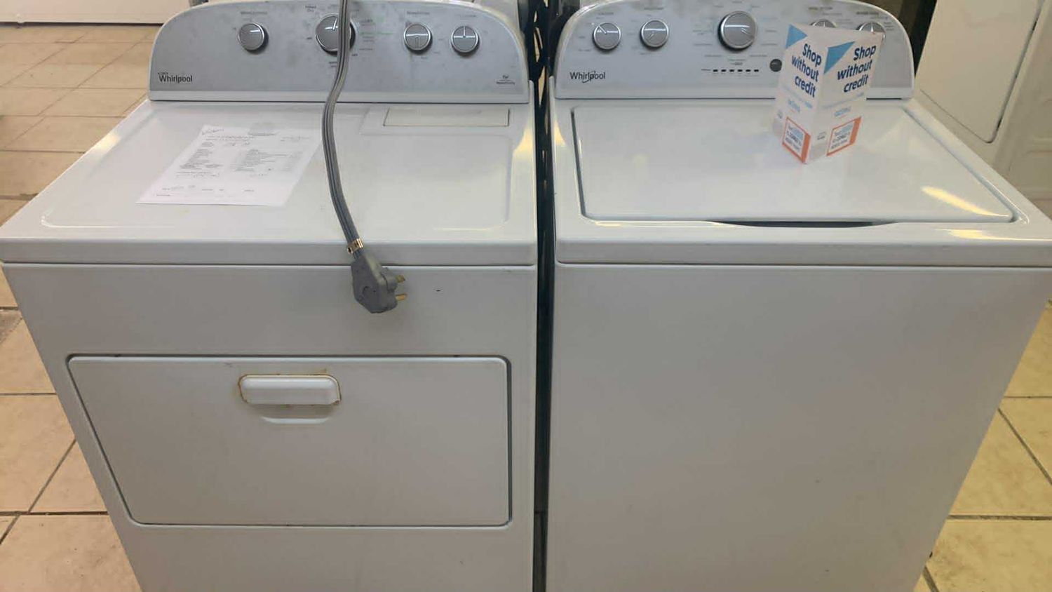 WHIRLPOOL LAUNDRY SET