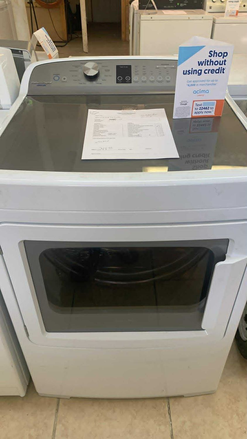 FISHER &amp; PAYKEL DRYER