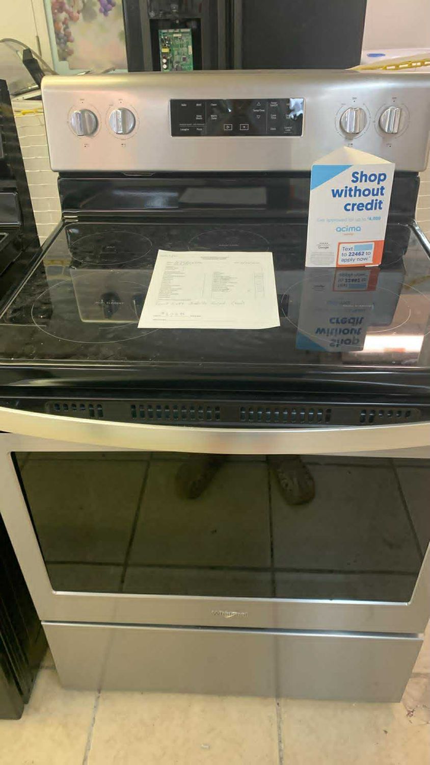 WHIRLPOOL STOVE