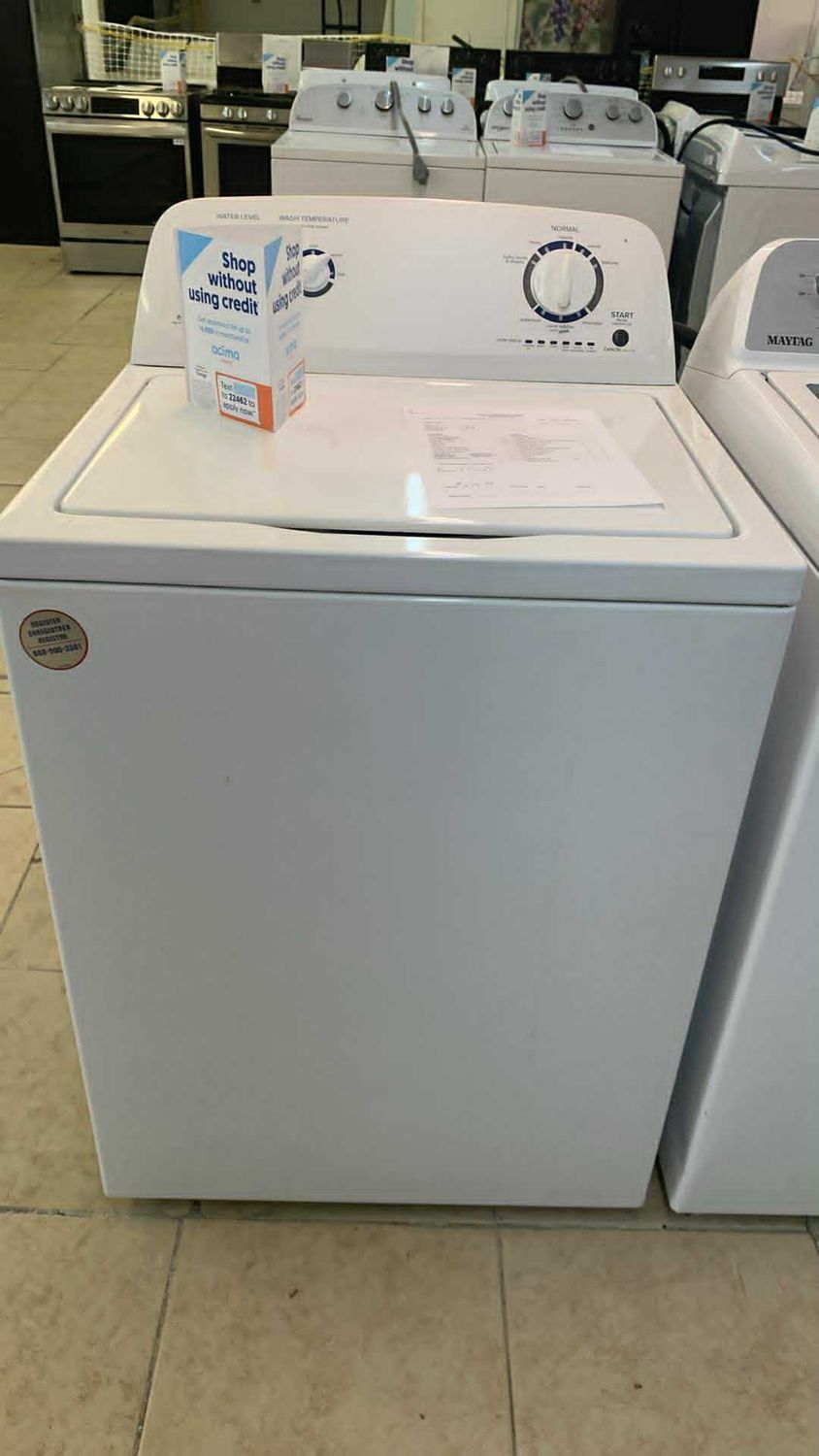 AMANA WASHER