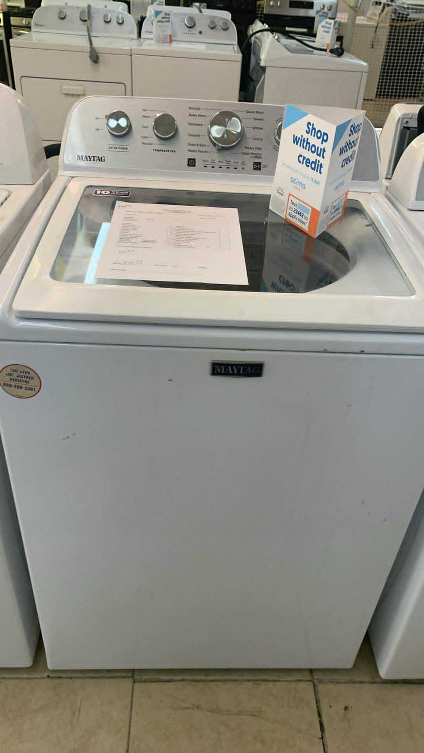 MAYTAG WASHER