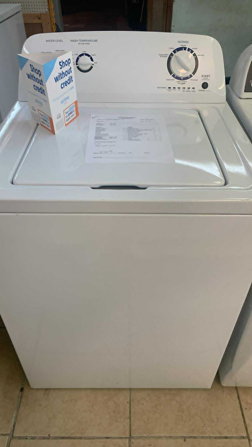 AMANA WASHER