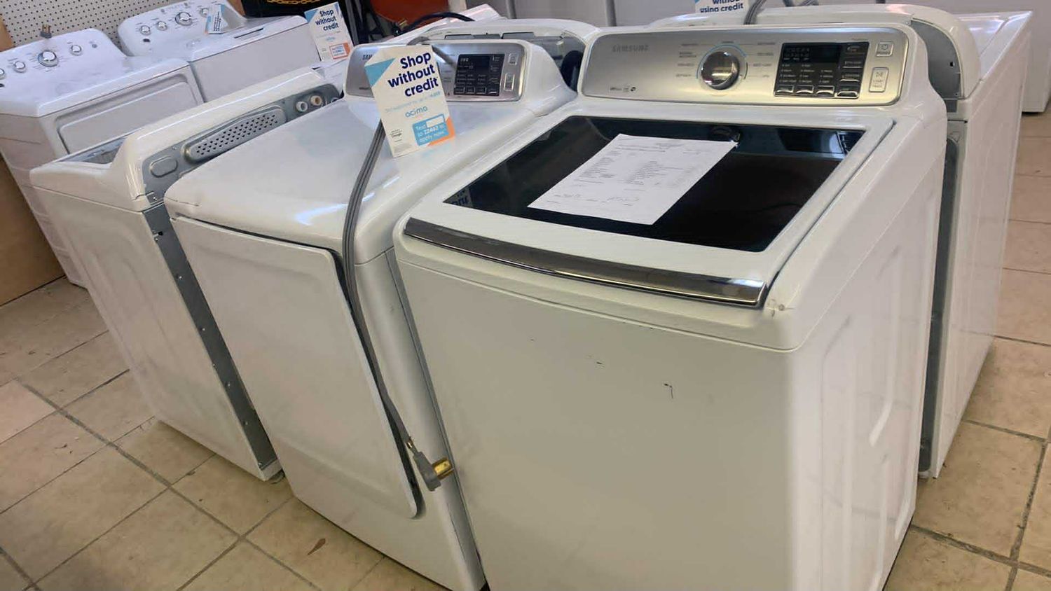 SAMSUNG LAUNDRY SET