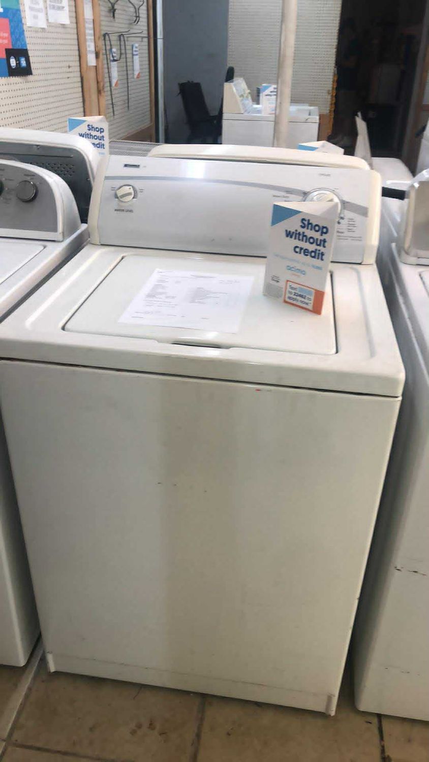 KENMORE WASHER