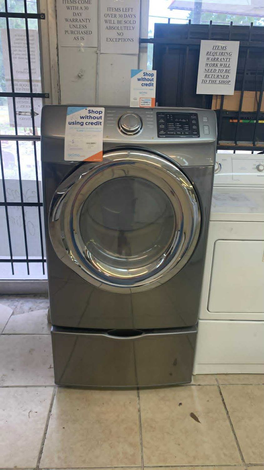 SAMSUNG DRYER *GAS DRYER*