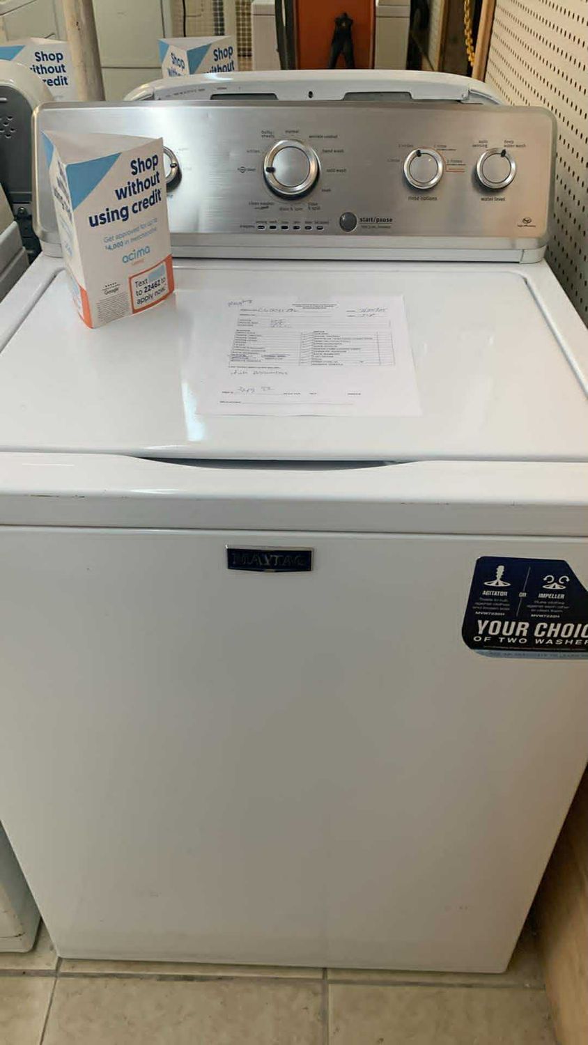 MAYTAG WASHER