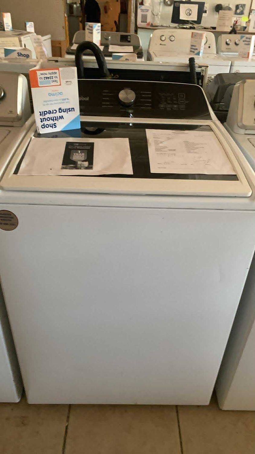 WHIRLPOOL WASHER
