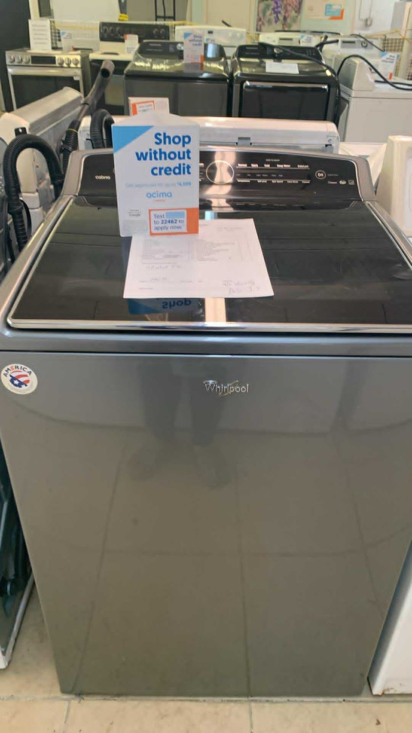 WHIRLPOOL WASHER