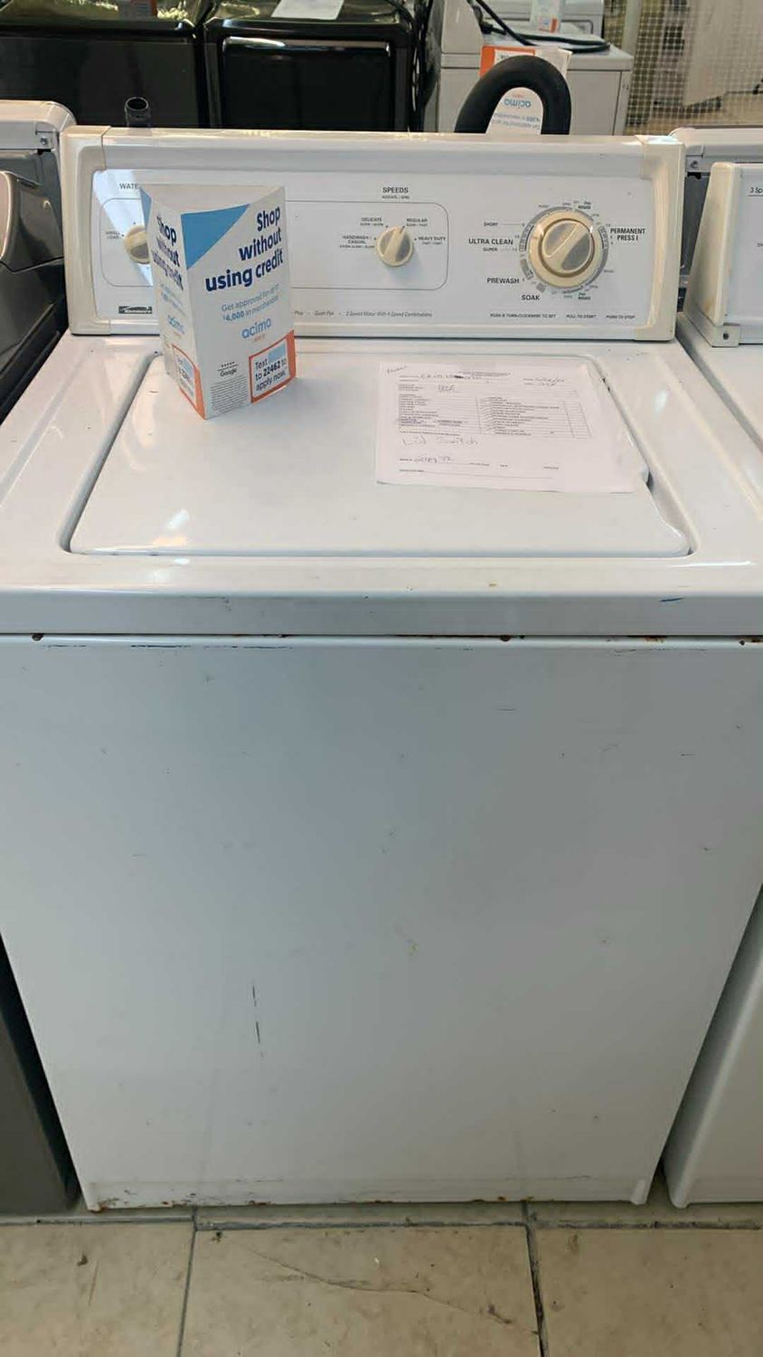 KENMORE WASHER
