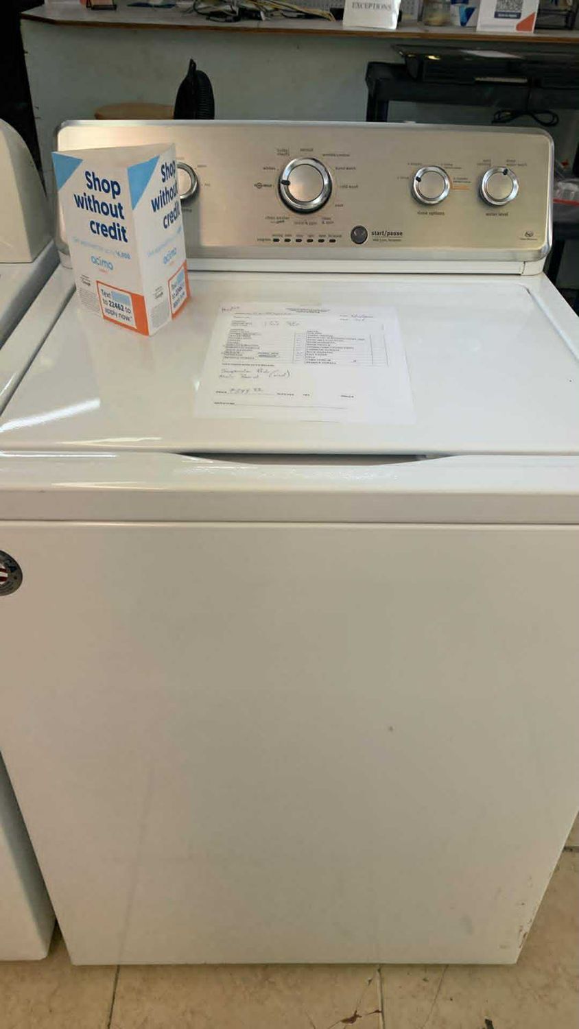 MAYTAG WASHER