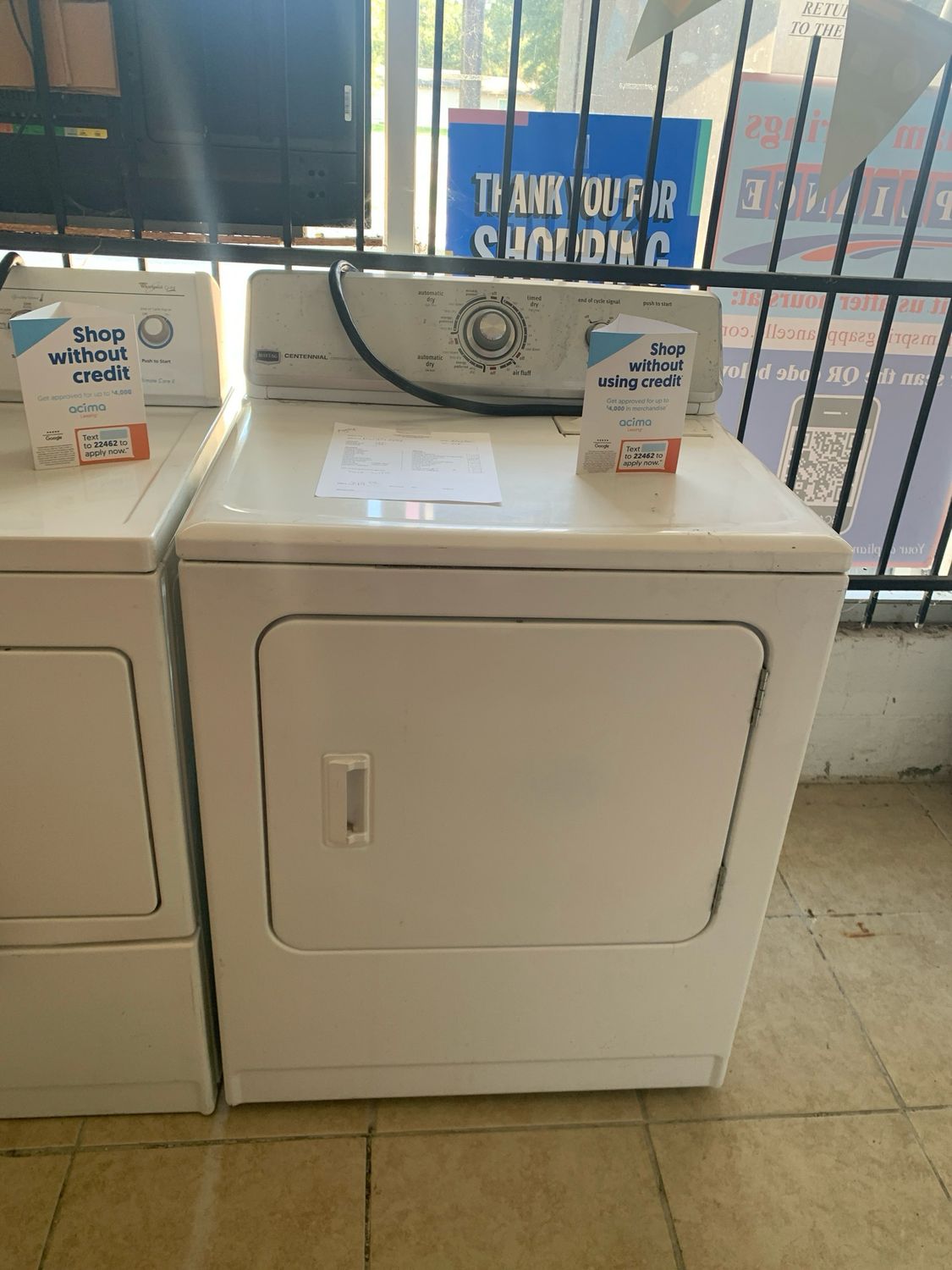 Maytag Dryer