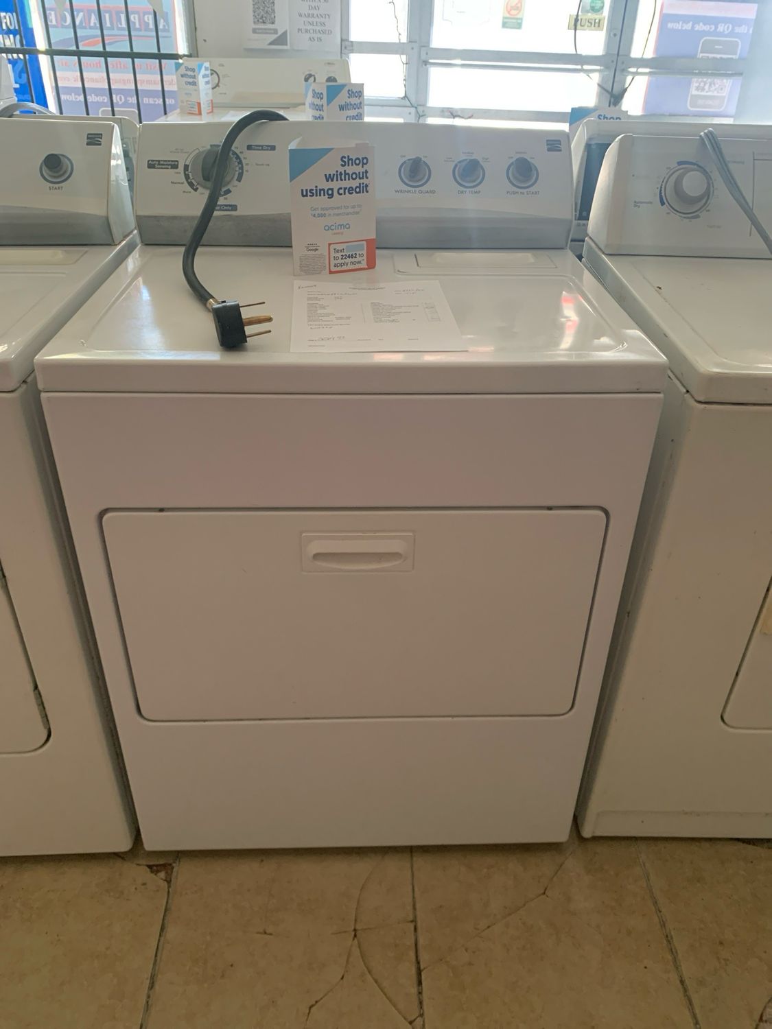 Kenmore Dryer
