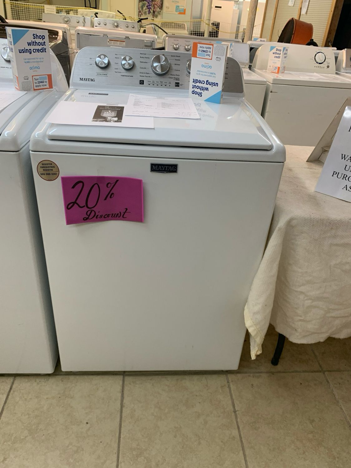 Maytag Washer