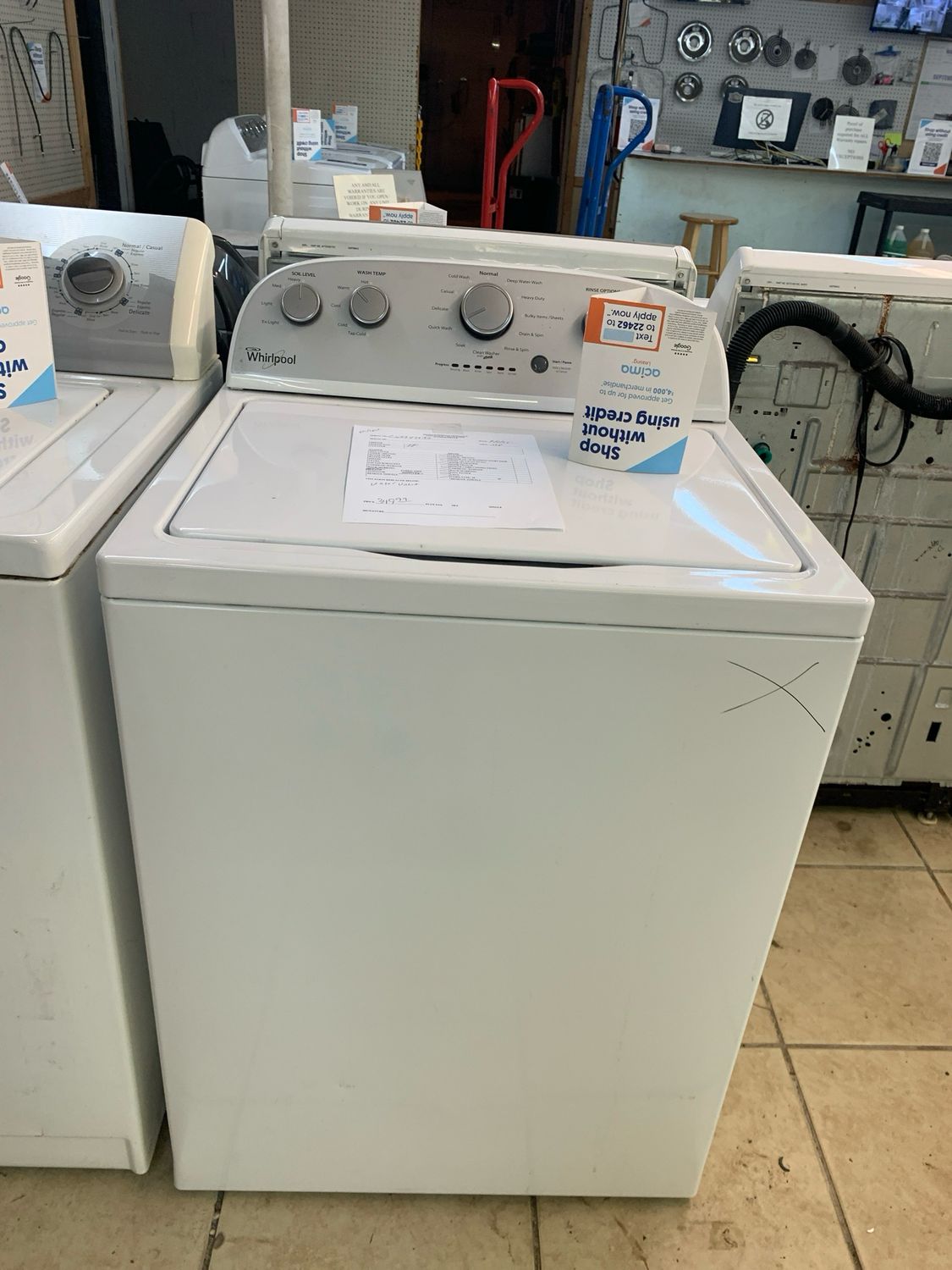 Whirlpool Washer