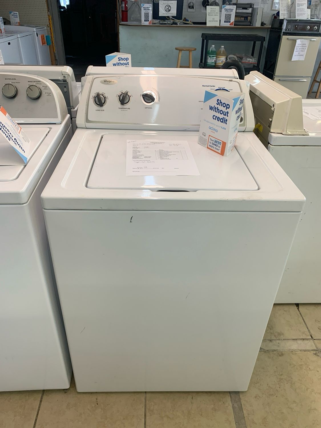 Whirlpool Washer