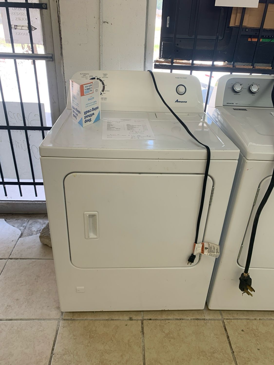 Amana Gas Dryer