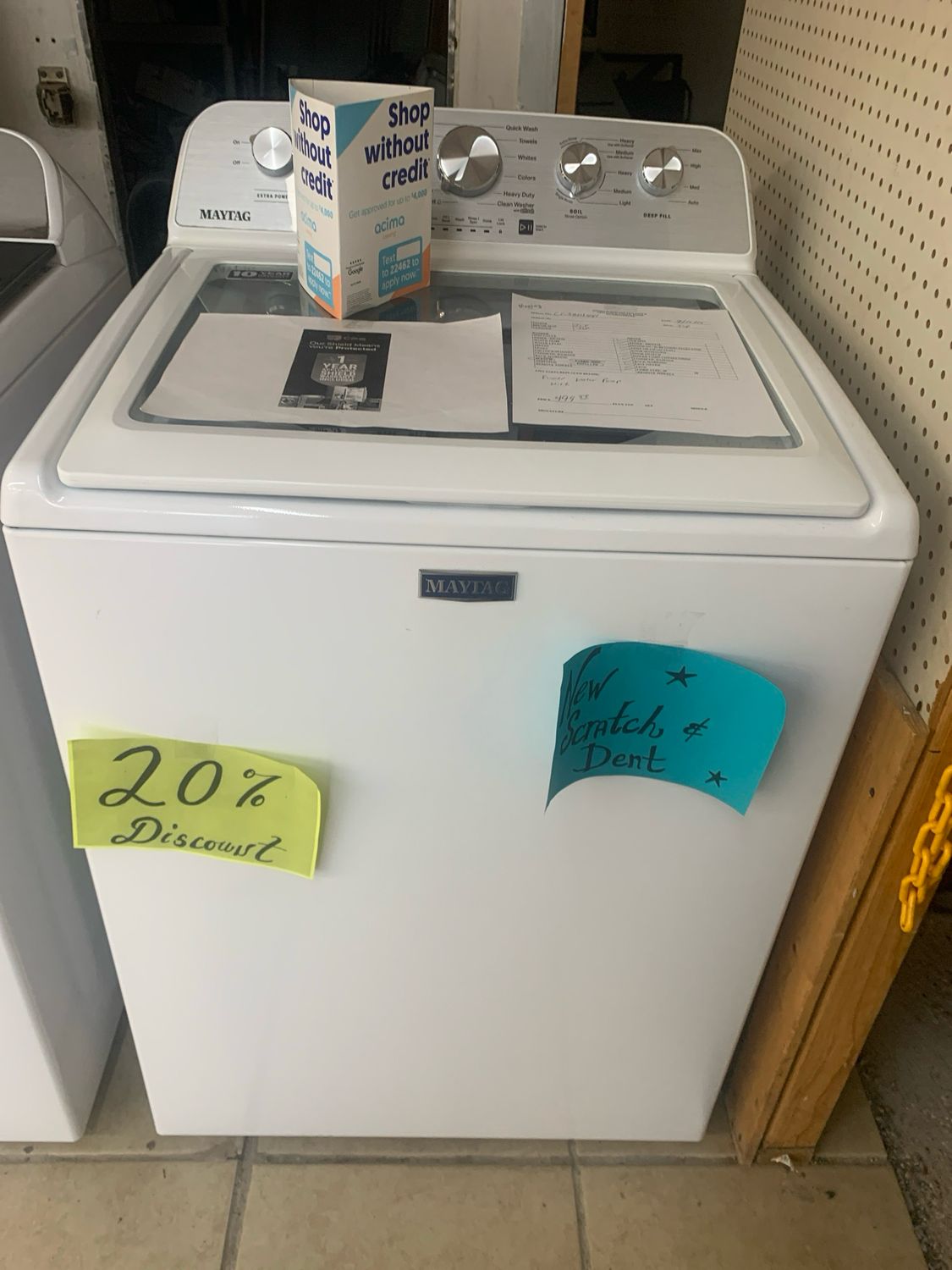 Maytag Washer