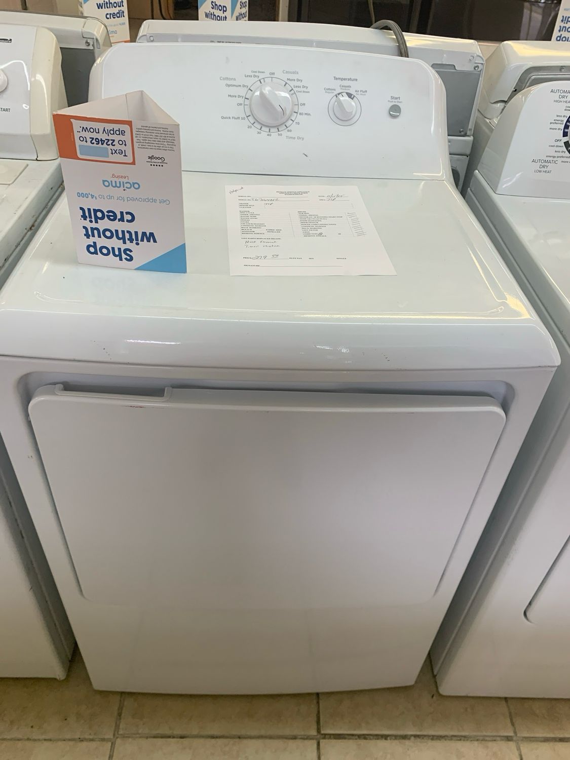 Hotpoint Dryer