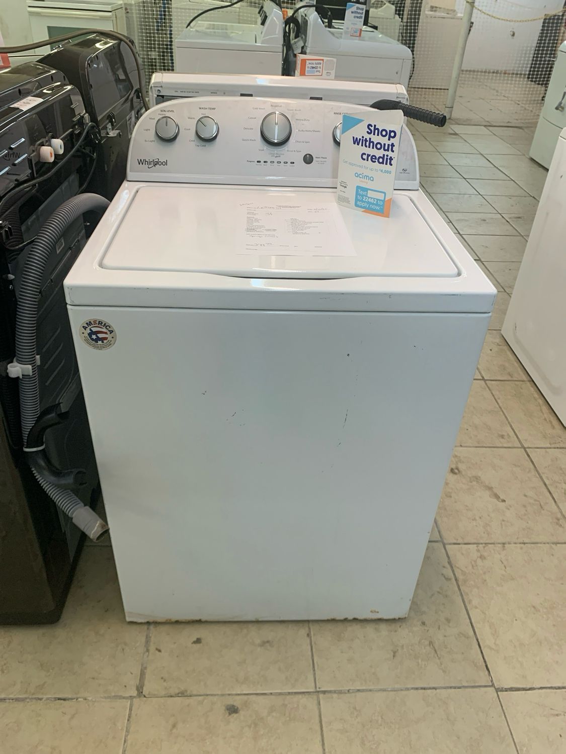 Whirlpool Washer