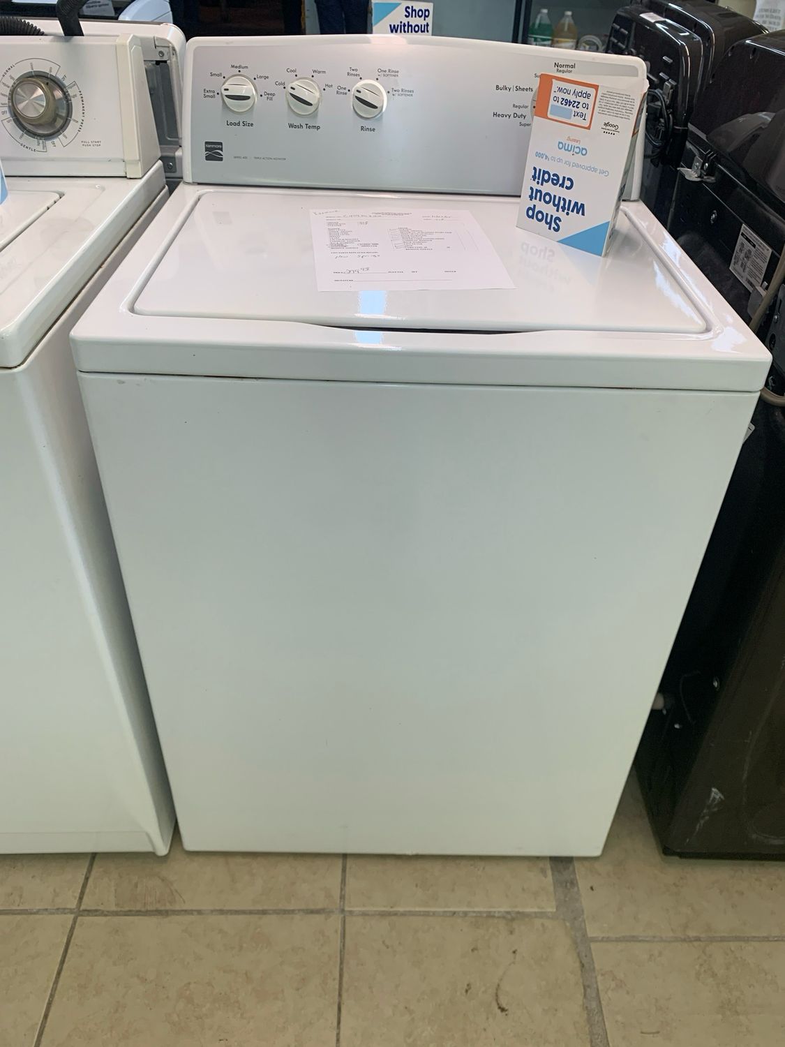 Kenmore Washer