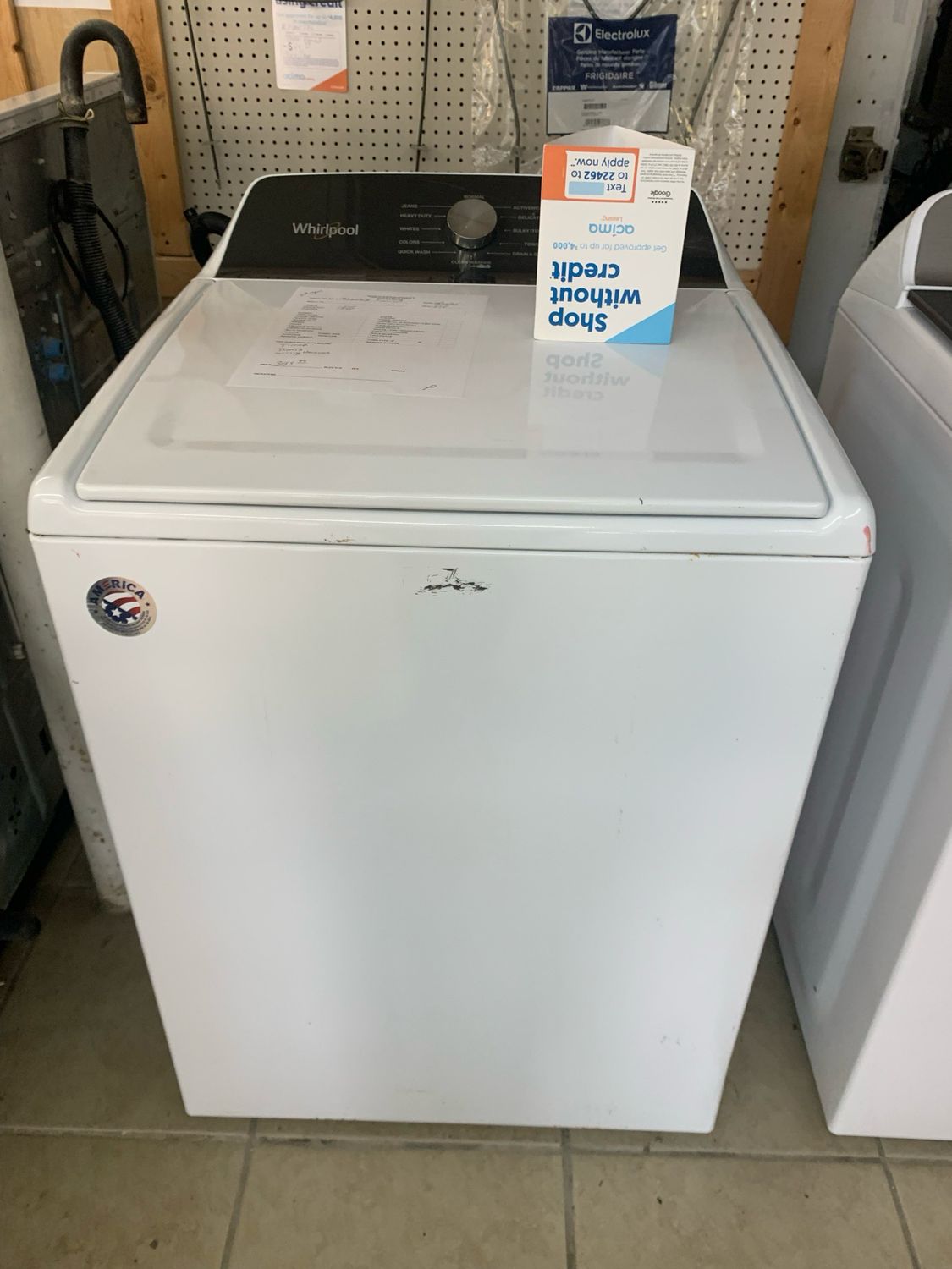 Whirlpool Washer