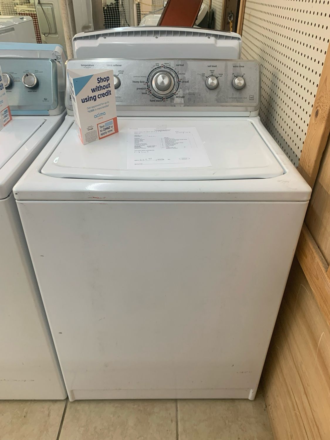 Maytag Washer