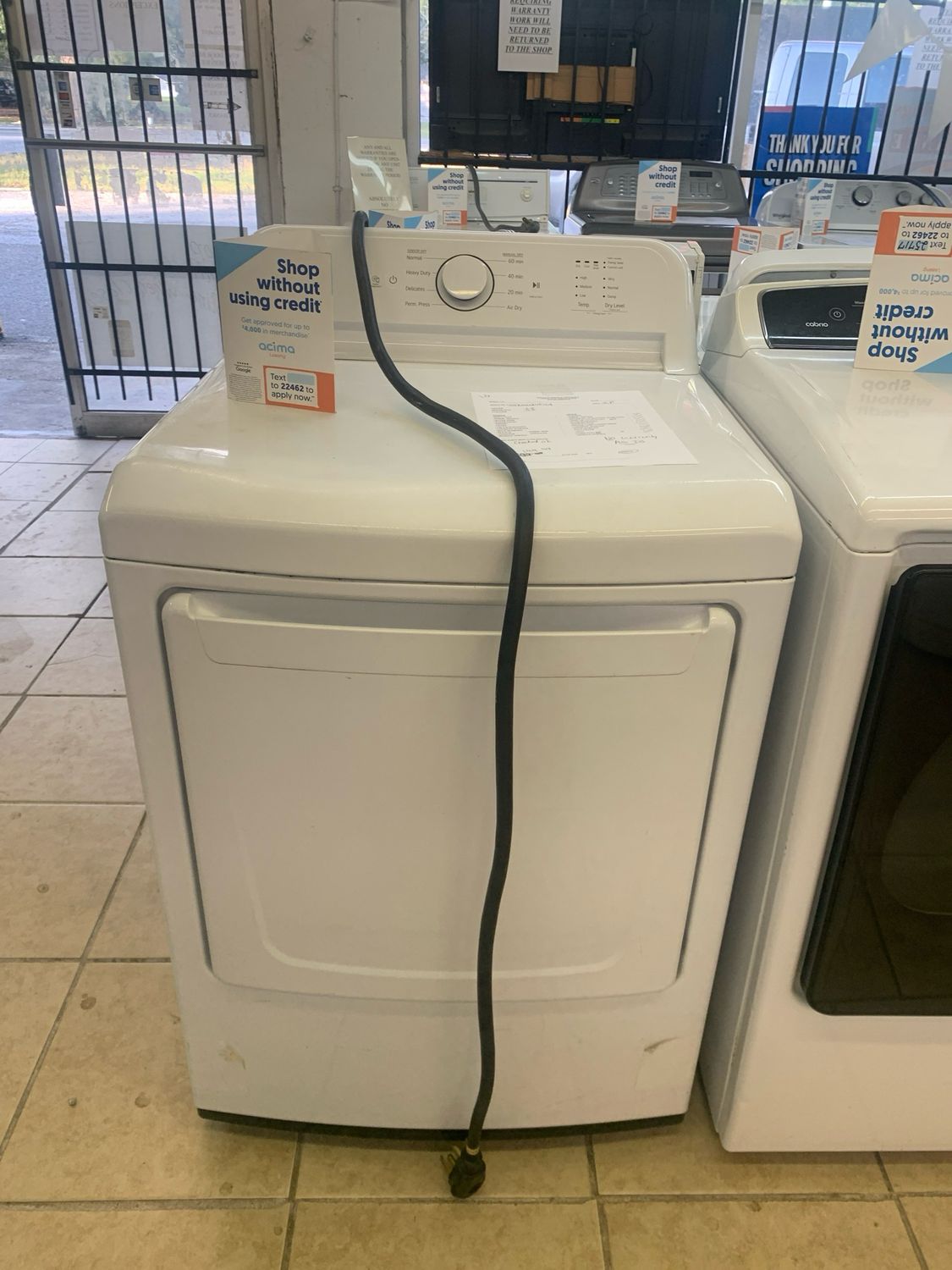 LG Dryer