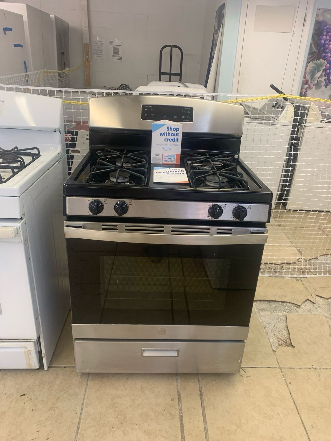 GE Stove **GAS STOVE**