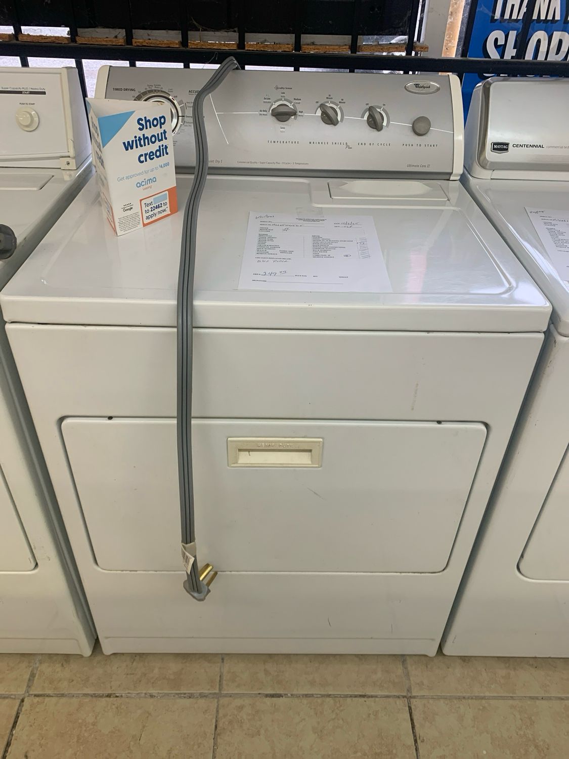 Whirlpool Dryer