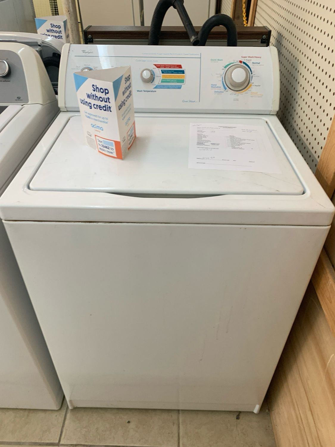 Whirlpool Washer