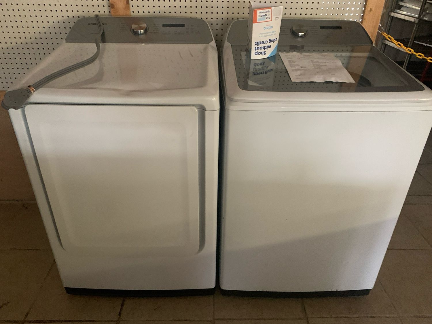 Samsung Laundry Set