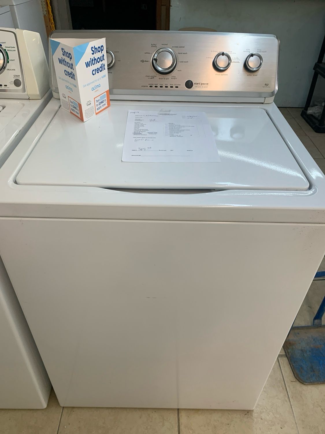 Maytag Washer
