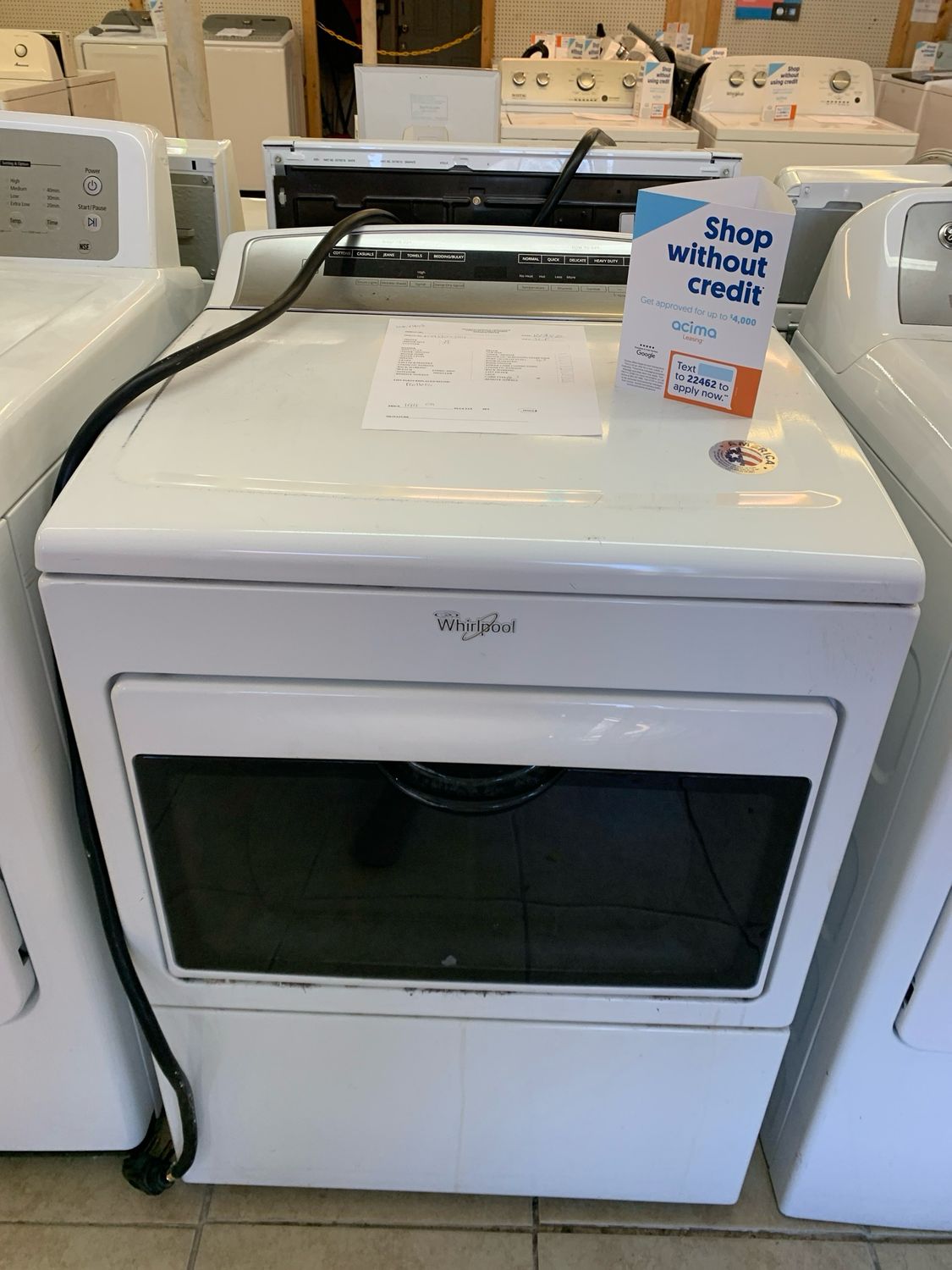 Whirlpool Dryer