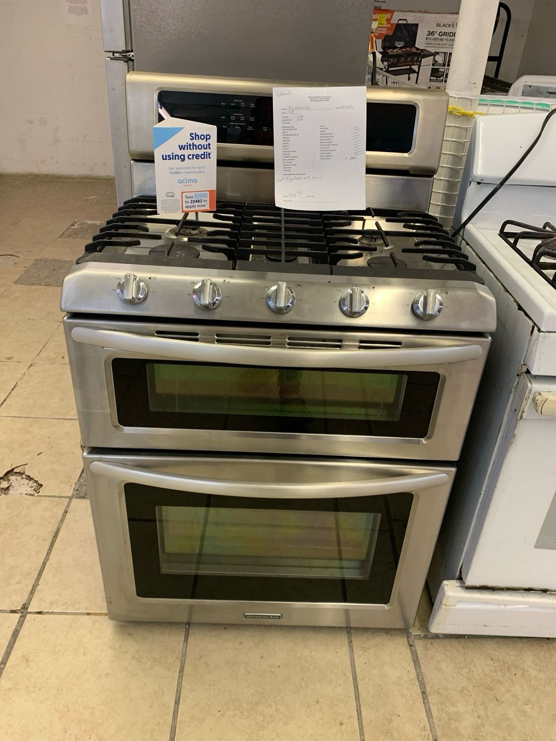 KitchenAid Gas Stove *GAS STOVE*