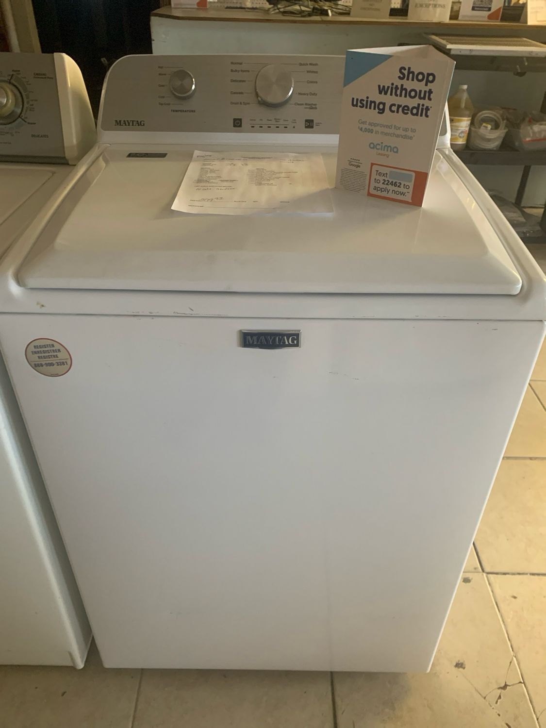 Maytag Washer