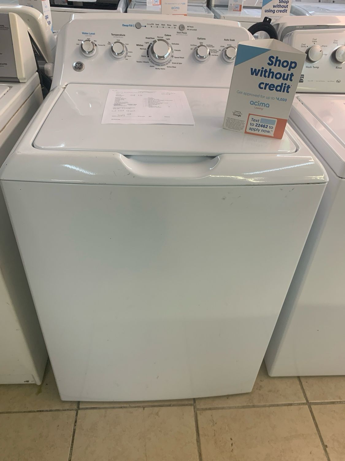 GE Washer