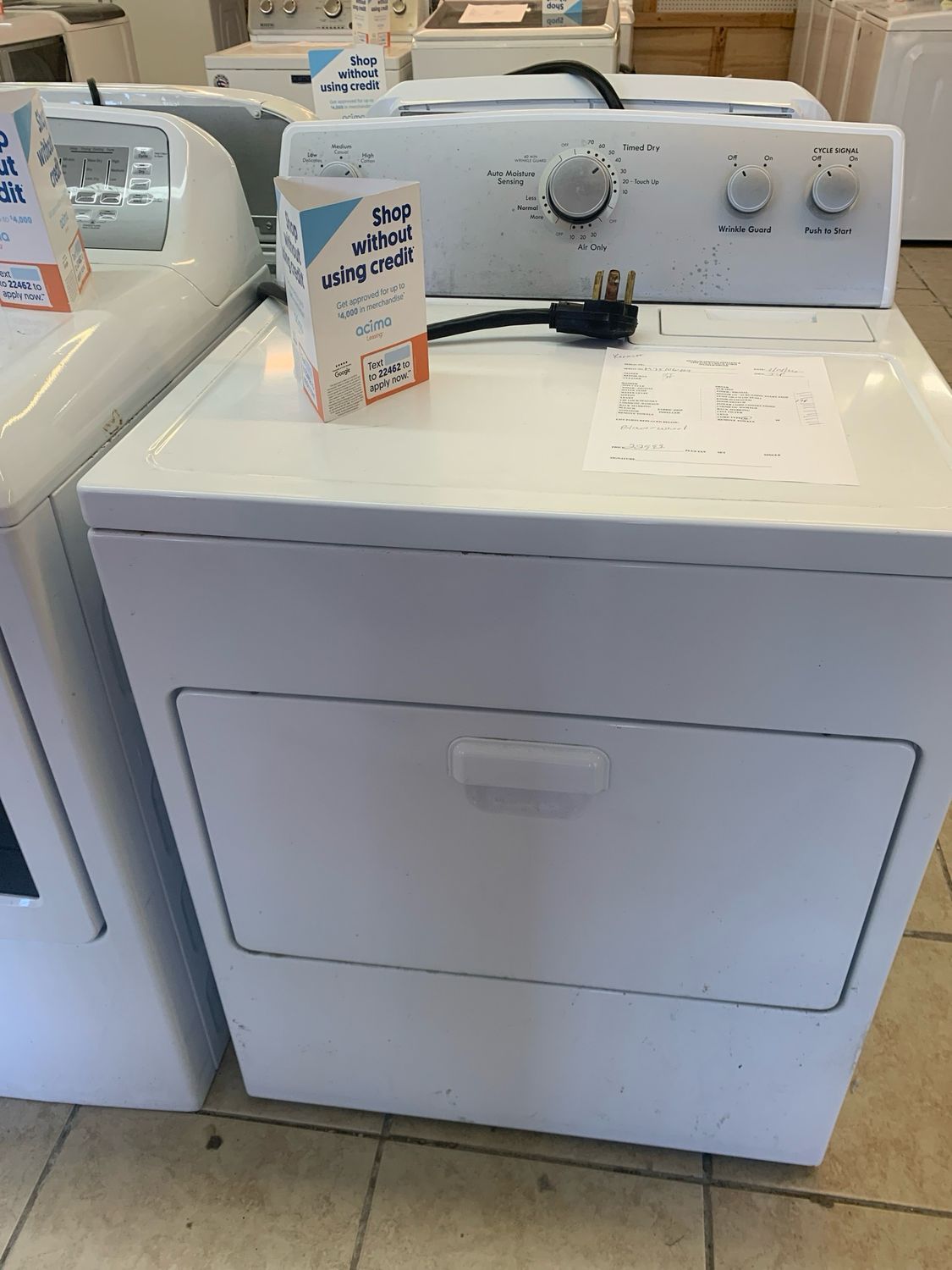 Kenmore Dryer