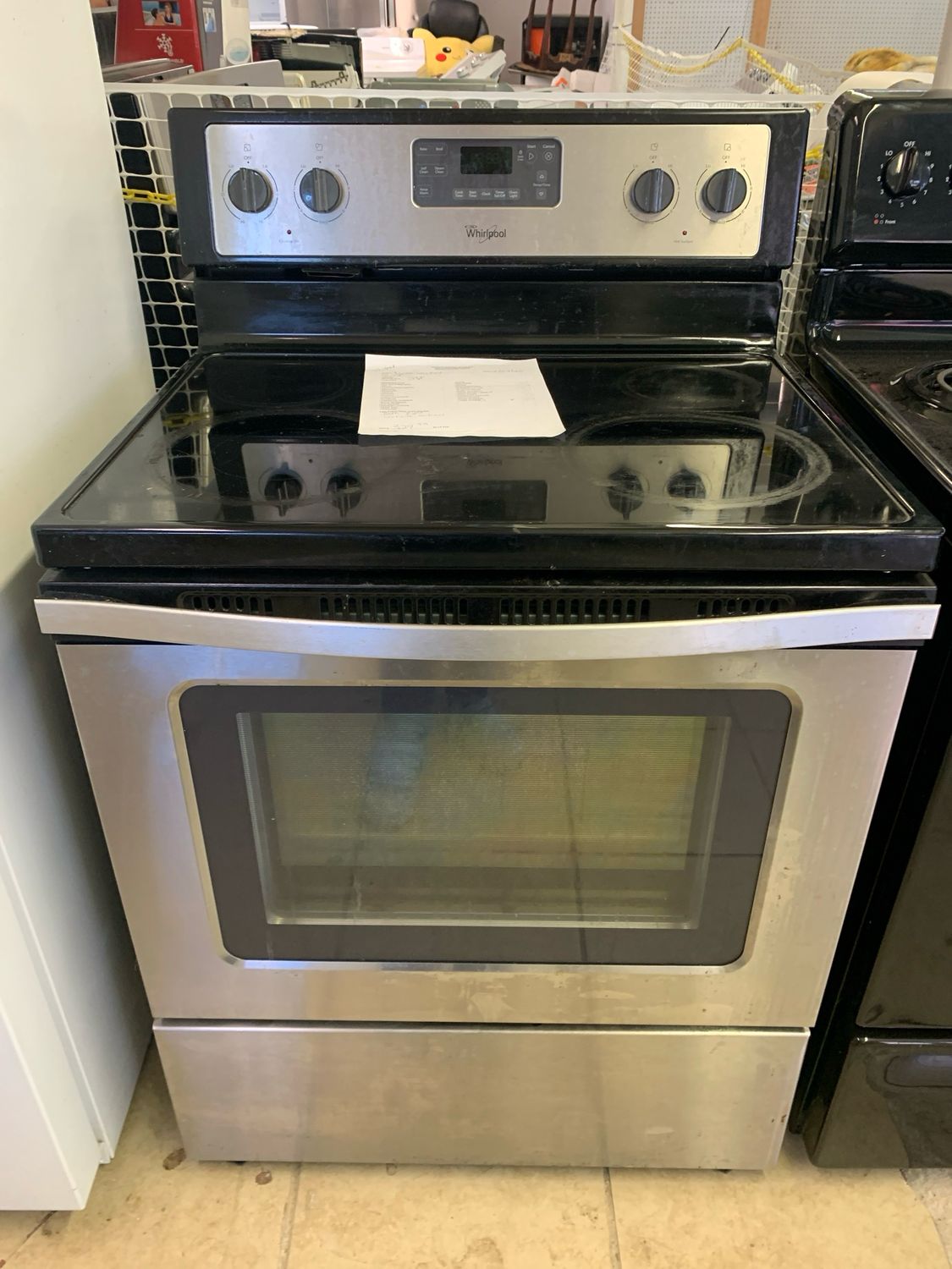 Whirlpool Electric Stove
