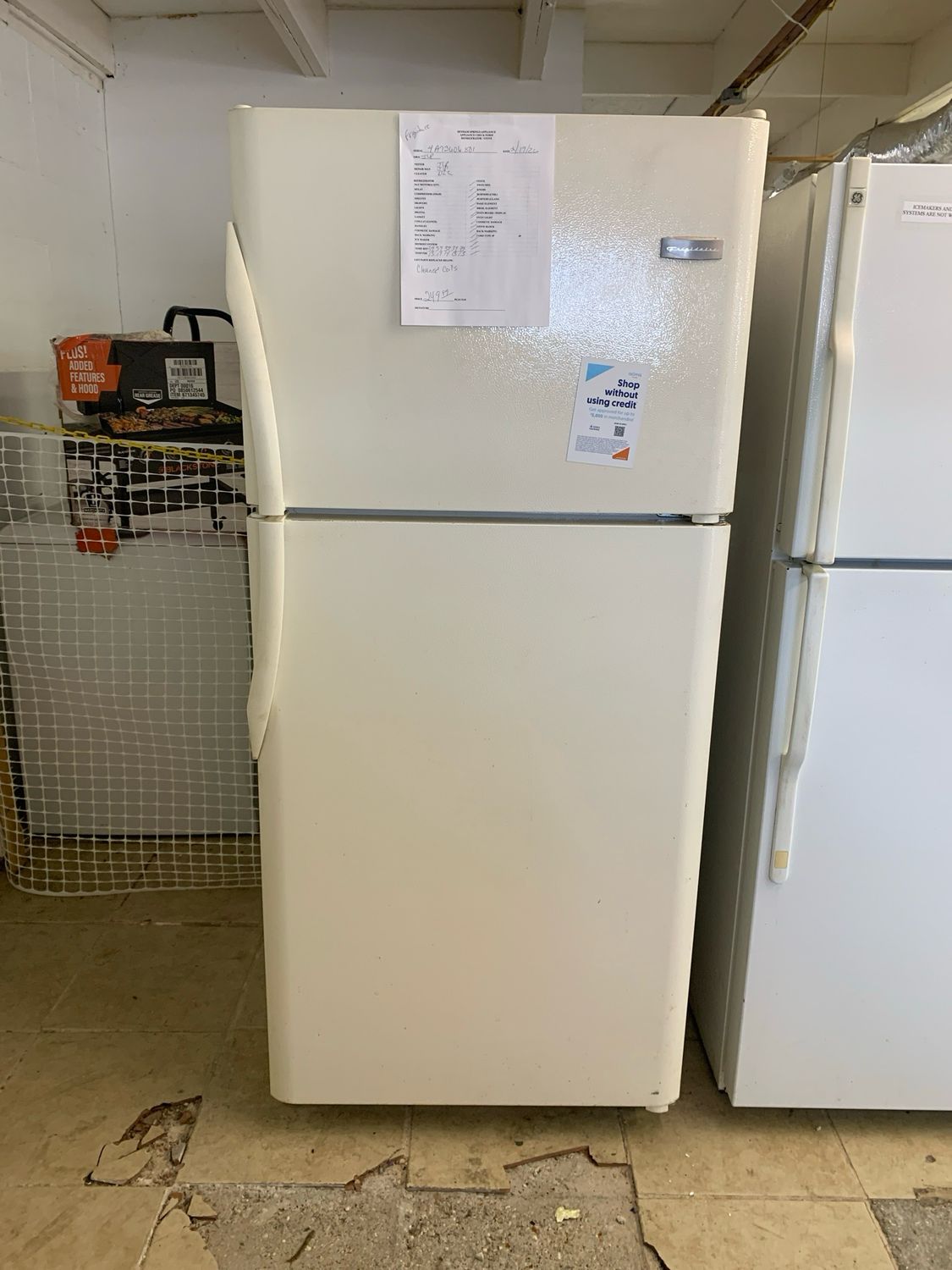 Frigidaire Refrigerator