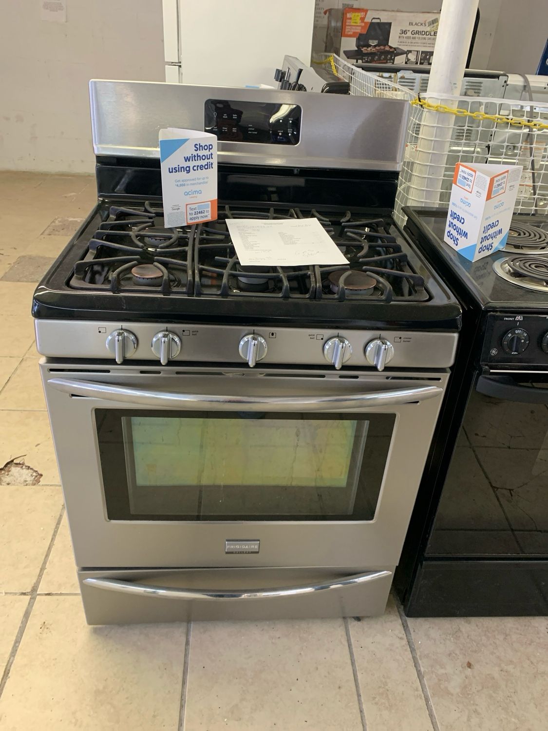 Frigidaire Gas Stove