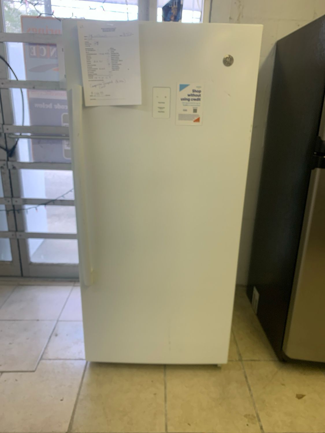 GE Upright Freezer