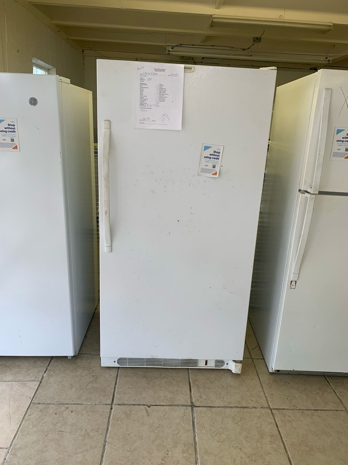 Kenmore Upright Freezer