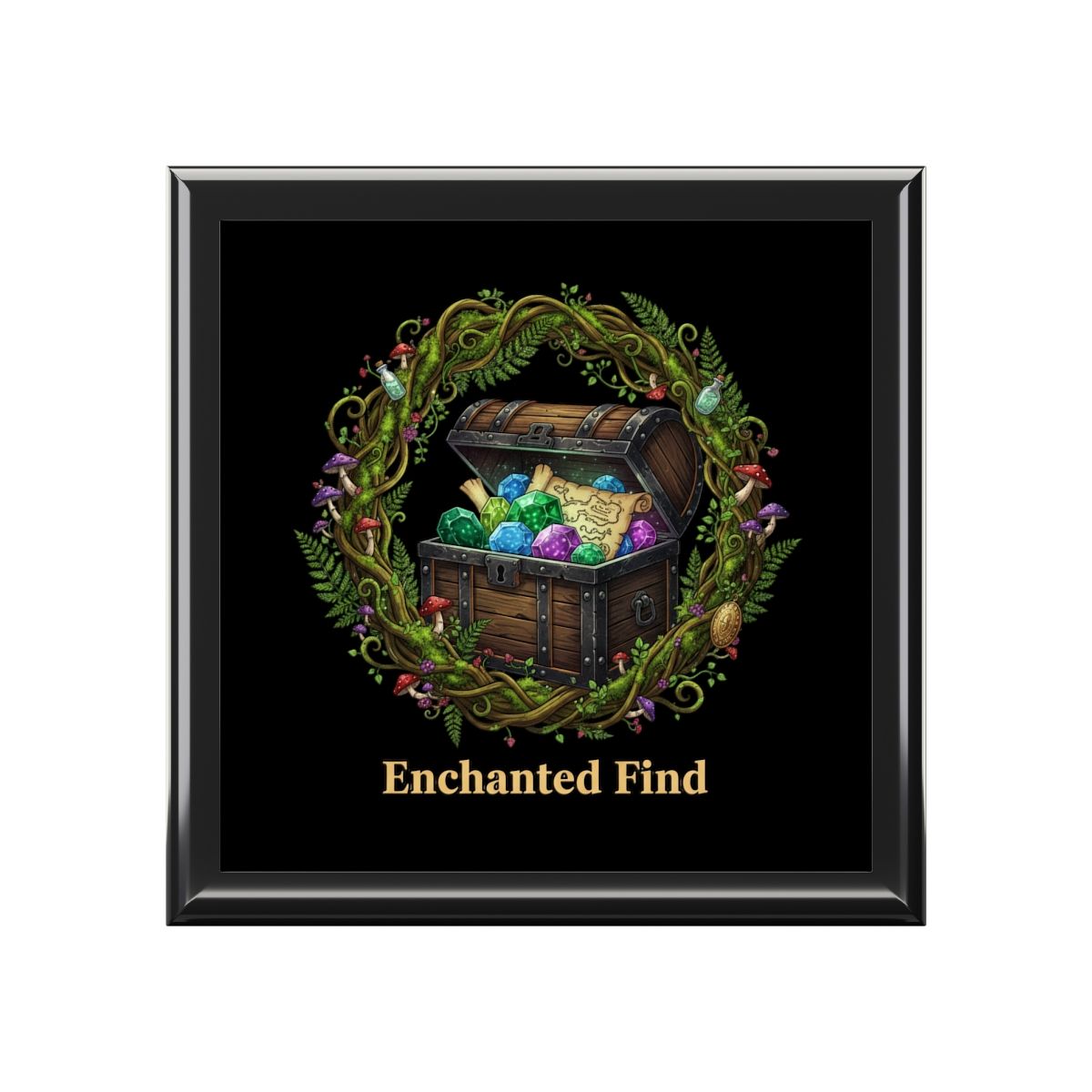Jewelry Box - Enchanted Find Treasure Chest Keepsake Box Jewelry Box - Enchanted Find Treasure Chest Keepsake Box