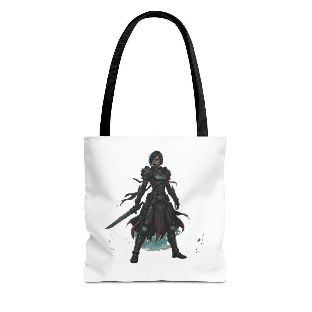 Rogue Warrior Tote Bag – Dark Fantasy Assassin Illustration Rogue Warrior Tote Bag – Dark Fantasy Assassin Illustration