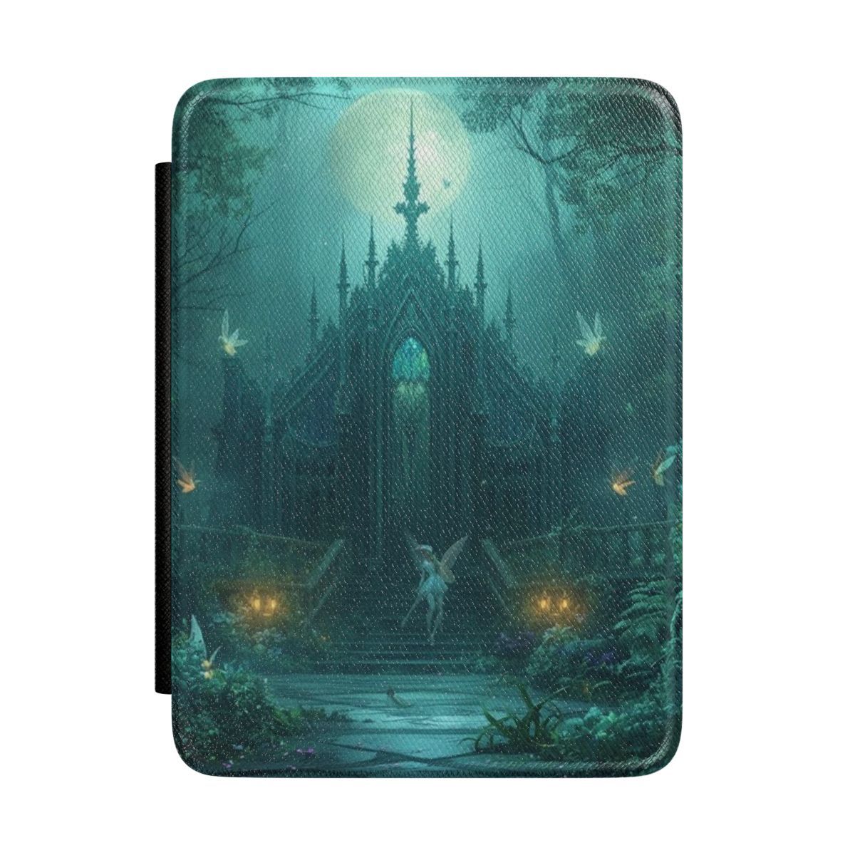 Kindle Case - Enchanted Gothic Castle Night Cover