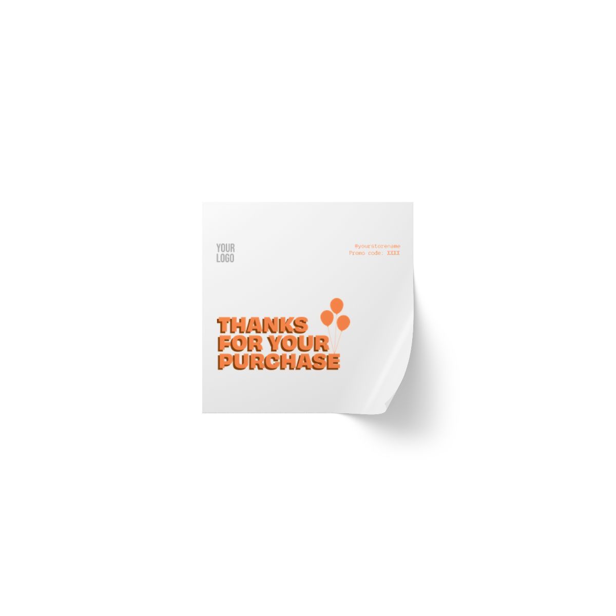 Thanks For Your Purchase Thank You Labels 