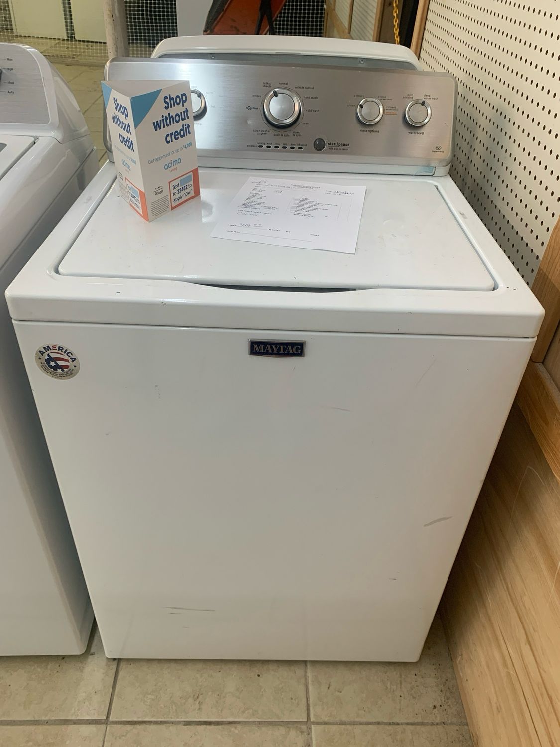 Maytag Washer